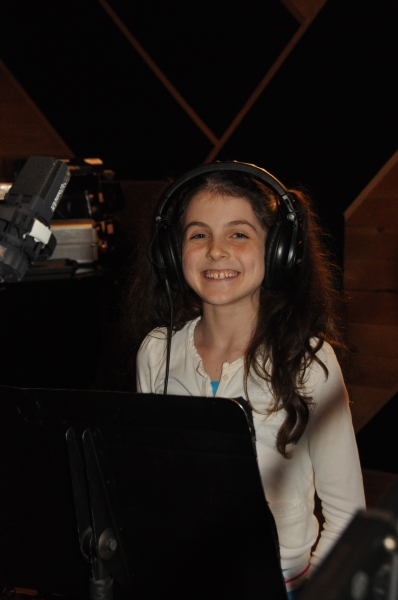 Exclusive Photo Coverage: MATILDA's Leading Ladies Record for Carols For A Cure! 
