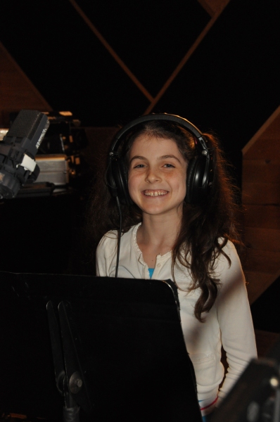 Exclusive Photo Coverage: MATILDA's Leading Ladies Record for Carols For A Cure! Image