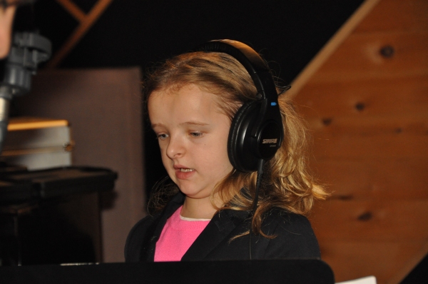 Exclusive Photo Coverage: MATILDA's Leading Ladies Record for Carols For A Cure! Image