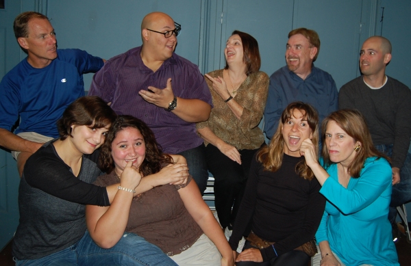 Back row: Owen Sheridan, Leonia; Andrew Reyes, Bogota; Suzanne Renaud, Dumont; Frank  Photo