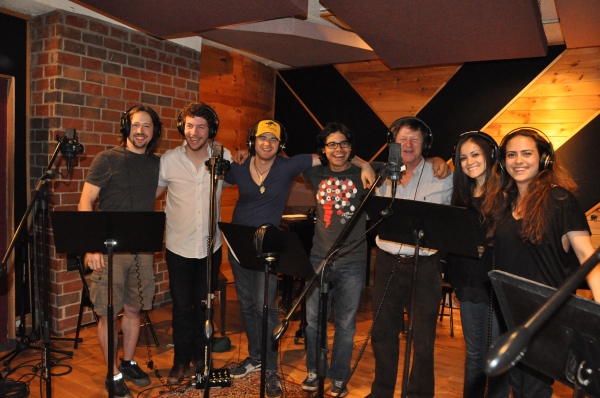 Exclusive Photo Coverage: In the Recording Studio with ONCE for Carols For A Cure  Image