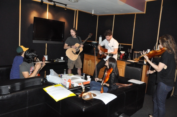 Exclusive Photo Coverage: In the Recording Studio with ONCE for Carols For A Cure  Image