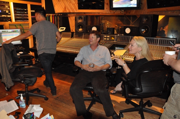 Exclusive Photo Coverage: In the Recording Studio with ONCE for Carols For A Cure  Image