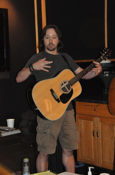 Exclusive Photo Coverage: In the Recording Studio with ONCE for Carols For A Cure  Image