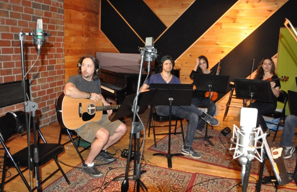 Exclusive Photo Coverage: In the Recording Studio with ONCE for Carols For A Cure  Image