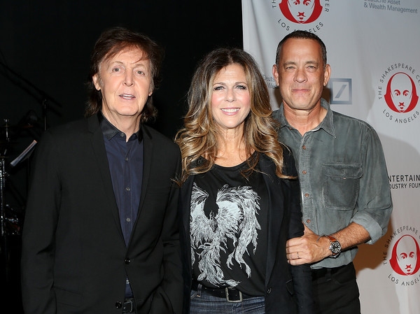 Photo Flash: Simply Shakespeare Benefit Arrivals: Paul McCartney, Tom Hanks, Rita Wilson & More! Image