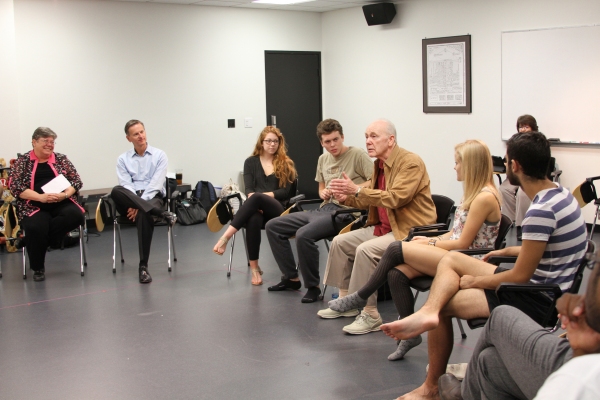 Photo Flash: Dennis Kelly from Roundabout's ANYTHING GOES Visits Chapman University 