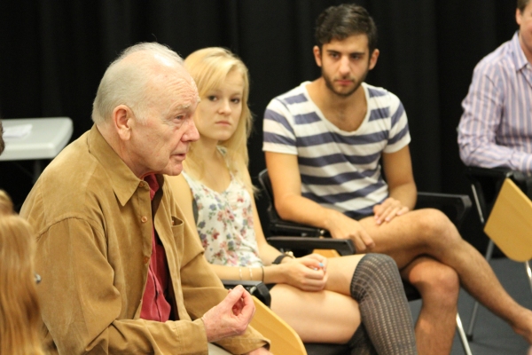 Photo Flash: Dennis Kelly from Roundabout's ANYTHING GOES Visits Chapman University 