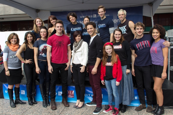 Photo Coverage: Casts of ANNIE, CINDERELLA, PIPPIN & More Perform at BROADWAY ON THE HUDSON Image
