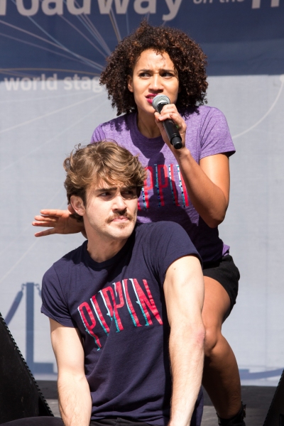 Photo Coverage: Casts of ANNIE, CINDERELLA, PIPPIN & More Perform at BROADWAY ON THE HUDSON Image