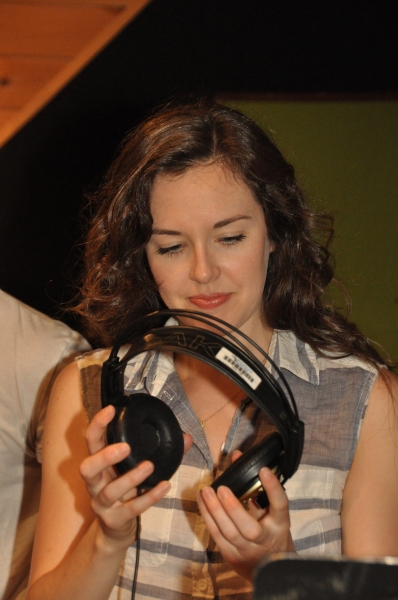 Exclusive Photo Coverage: In the Recording Studio with the Cast of NEWSIES for Carols For A Cure  Image