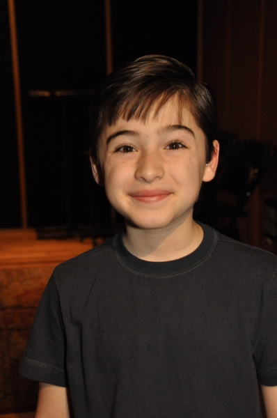 Exclusive Photo Coverage: In the Recording Studio with the Cast of NEWSIES for Carols For A Cure Image