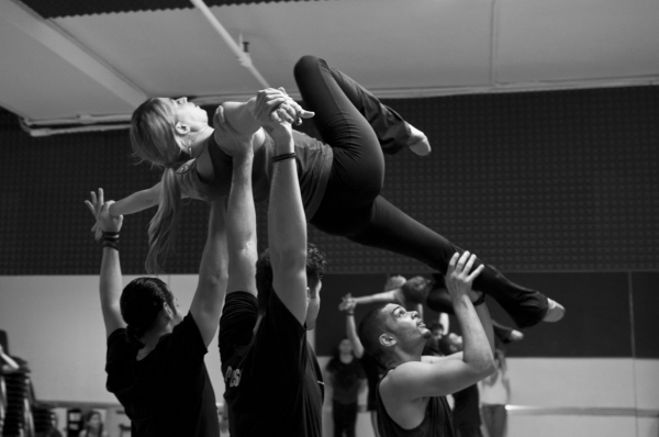 Photo Flash: In Rehearsal with Luis Salgado & LATIN QUARTER SHOW Dancers Image