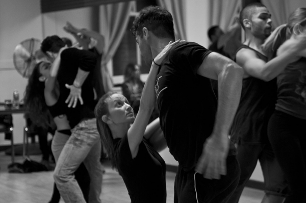 Photo Flash: In Rehearsal with Luis Salgado & LATIN QUARTER SHOW Dancers Image