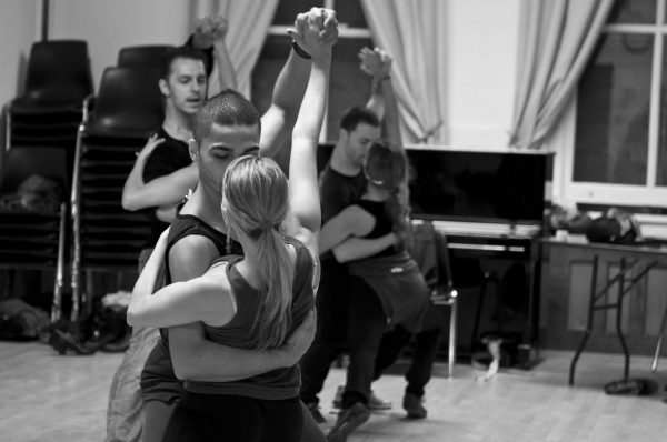 Photo Flash: In Rehearsal with Luis Salgado & LATIN QUARTER SHOW Dancers Image