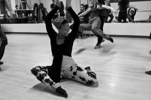 Photo Flash: In Rehearsal with Luis Salgado & LATIN QUARTER SHOW Dancers Image