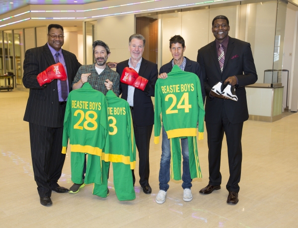 Photo Flash: Beastie Boys, Larry Holmes and Larry Johnson Donate Memorabilia to MSG's New Signature Suite Image