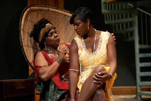 Ma Rainey (Tina Fabrique*) gets cozy with her girl Dussie Mae (NyahaleÃ¢â‚¬â�¿� Photo