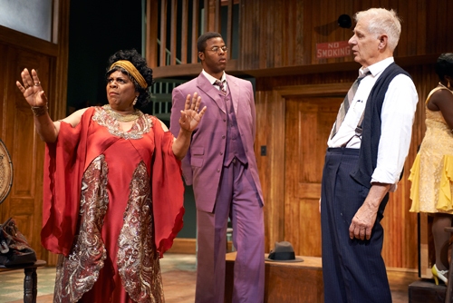 Ma Rainey (Tina Fabrique*) reminds Irvin (Tom Bloom*) that she is the one in charge o Photo