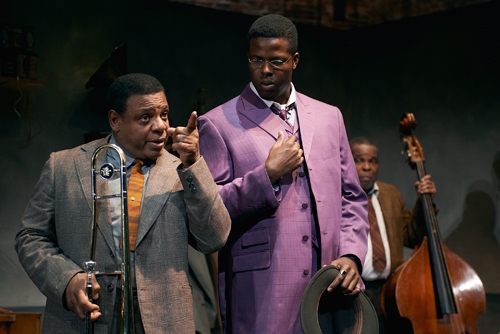 Cutler (Harvy Blanks*) shows Sylvester (Winston Duke*)  Photo