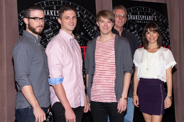 Photo Coverage: 27 Member Company of Broadway's MACBETH Meets the Press! Image
