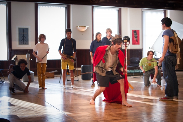Photo Flash: In Rehearsal with Steppenwolf for Young Adults' LORD OF THE FLIES, Beg. Tonight 