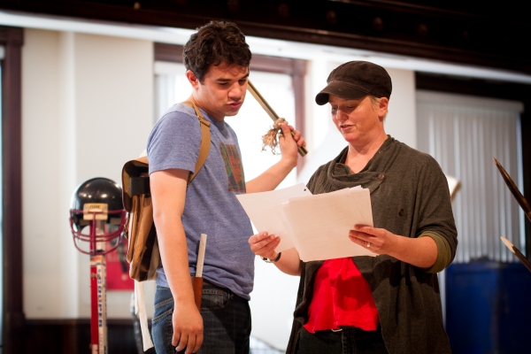 Photo Flash: In Rehearsal with Steppenwolf for Young Adults' LORD OF THE FLIES, Beg. Tonight Image