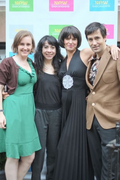 New Georges Deputy Artistic Director Sarah Cameron Sunde, Karla Carballar, Dages Juve Photo