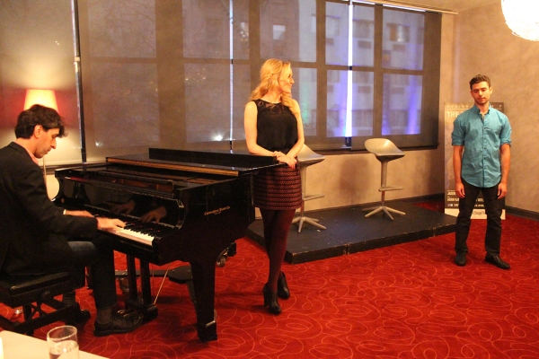 Photo Flash: Adam Kantor, Betsy Wolfe and Jason Robert Brown at THE LAST FIVE YEARS Album Release Party! Image
