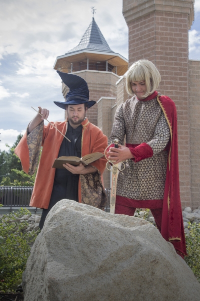 Photo Flash: First Look at THE MAGICAL ADVENTURES OF MERLIN at SCERA Image