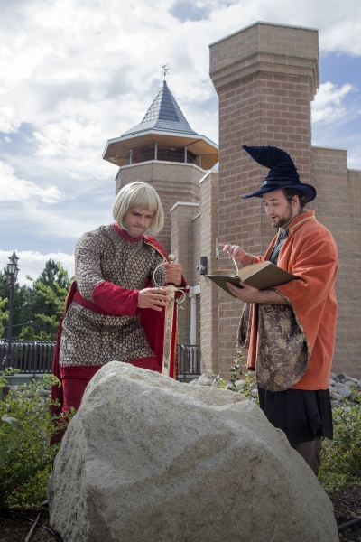 Photo Flash: First Look at THE MAGICAL ADVENTURES OF MERLIN at SCERA Image