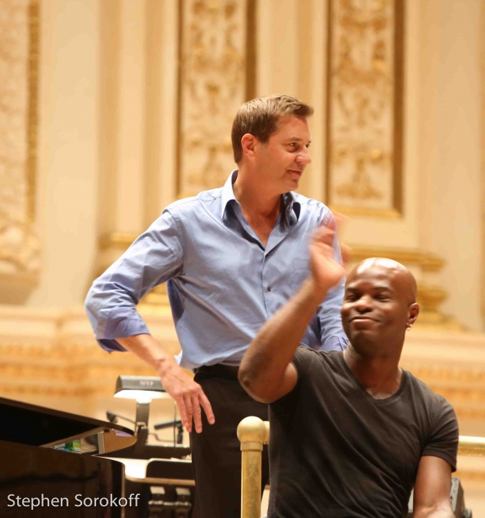 Photos In Rehearsal with Chris Botti and the New York Pops