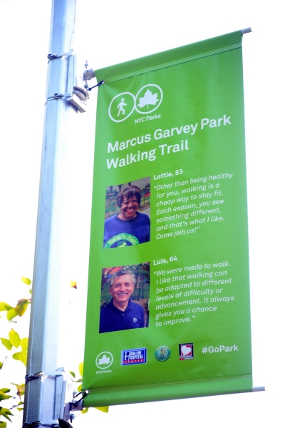 Photo Coverage: NYC PARKS JOINS HARLEM HOSPITAL CENTER TO DEDICATE WALK IT OUT! TRAIL AT MARCUS GARVEY PARK  Image