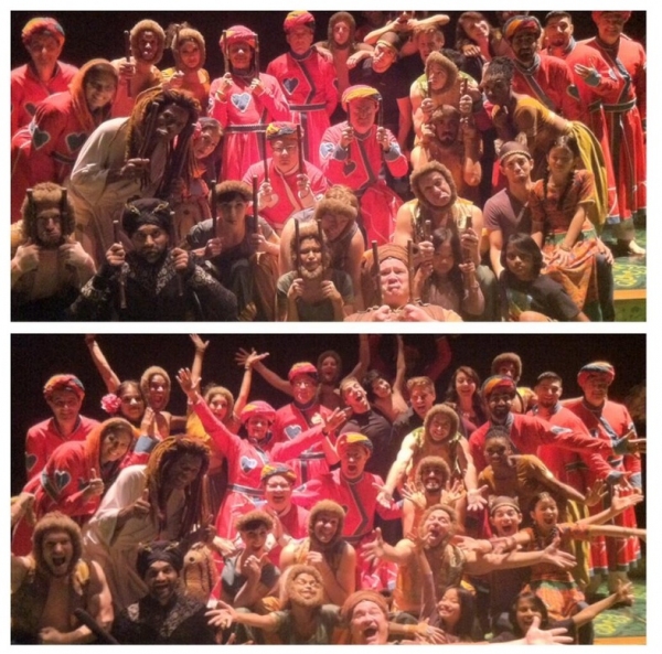 Photo Flash: Saturday Intermission Pics, Oct 5 - MOST HAPPY FELLA and JUNGLE BOOK Protest Shutdown and More! Image
