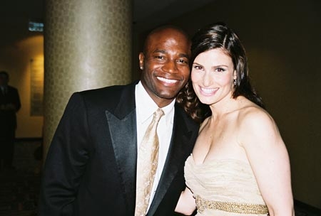 Taye Diggs and Idina Menzel (Tony Award After Party 2005) Photo