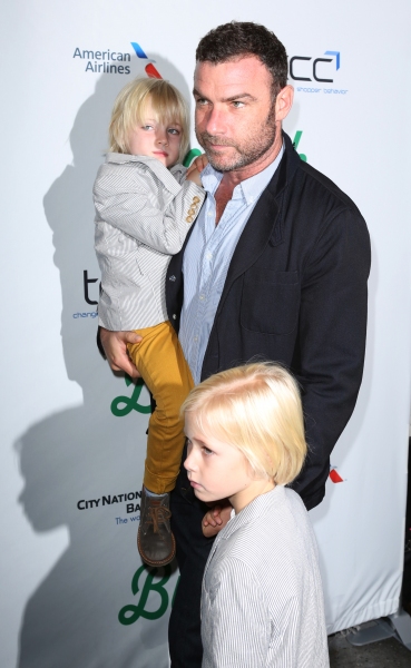 Liev Schreiber, Samuel Kai Schreiber, Alexander Pete Schreiber Photo