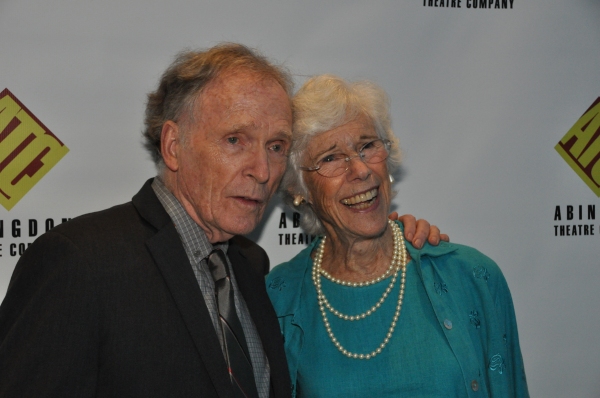 Dick Cavett and Frances Sternhagen Photo