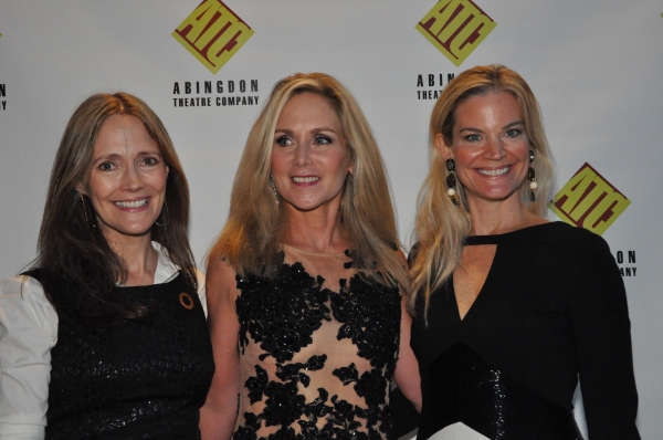 Chairs of tonight's event-Hilary Edison and Betsy Pitts with honoree Sheila Burkert Photo