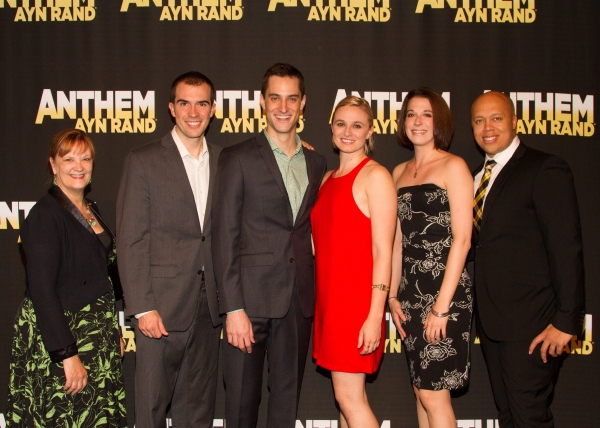 Photo Flash: Cast of ANTHEM Celebrates Opening Night Off-Broadway Image