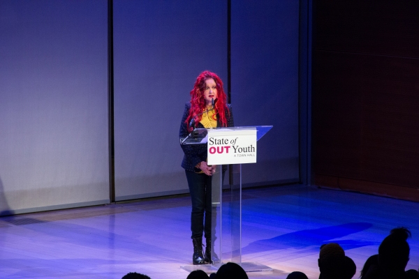 Photo Coverage: KINKY BOOTS' Cyndi Lauper Hosts State of OUT Youth Event Image