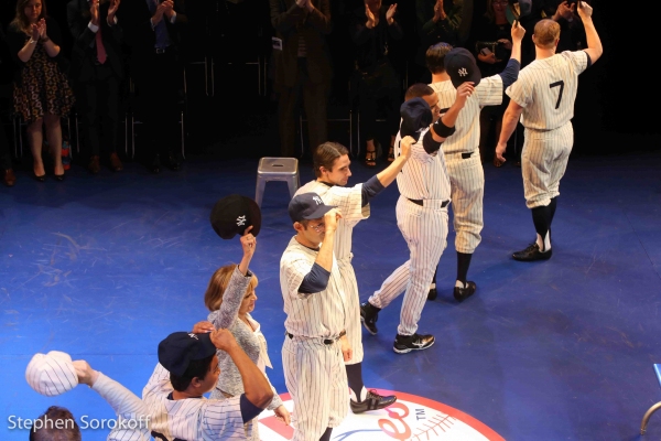 Photo Coverage: Cast of Primary Stages' BRONX BOMBERS Celebrates Opening Night Off-Broadway Image