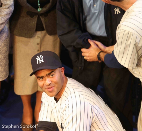 Photo Coverage: Cast of Primary Stages' BRONX BOMBERS Celebrates Opening Night Off-Broadway Image