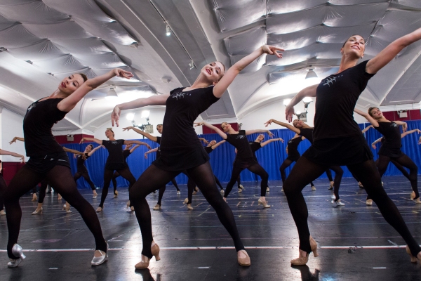 Photo Coverage: In Rehearsal with the Rockettes for the 2013 Christmas Spectacular!  Image