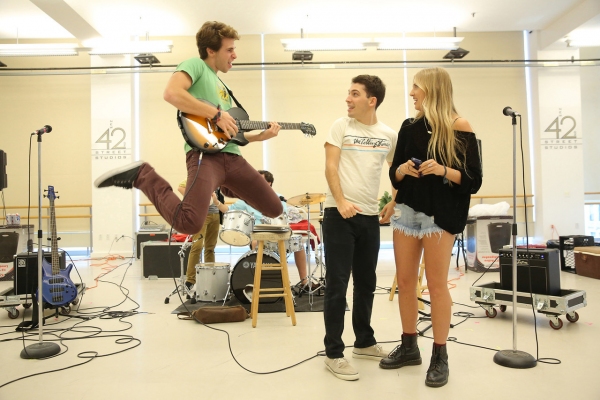 Photo Flash: In Rehearsal with CTG's THE BLACK SUITS; Cast Announced - Jimmy Brewer, Annie Golden and More! Image