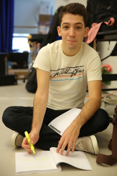 Photo Flash: In Rehearsal with CTG's THE BLACK SUITS; Cast Announced - Jimmy Brewer, Annie Golden and More! Image