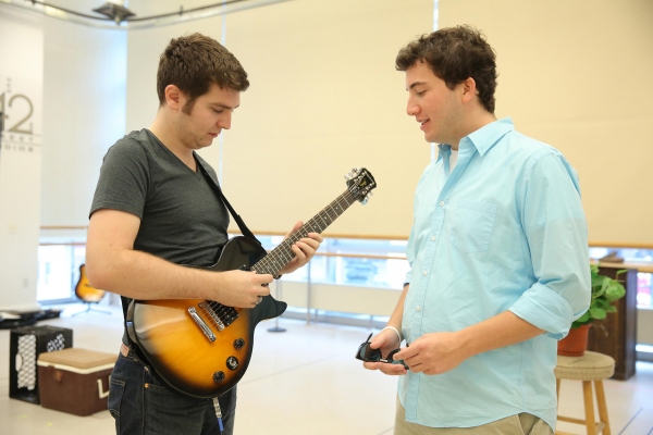 Photo Flash: In Rehearsal with CTG's THE BLACK SUITS; Cast Announced - Jimmy Brewer, Annie Golden and More! Image