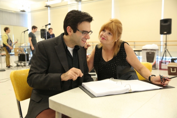 Writer Joe Iconis and Annie Golden Photo
