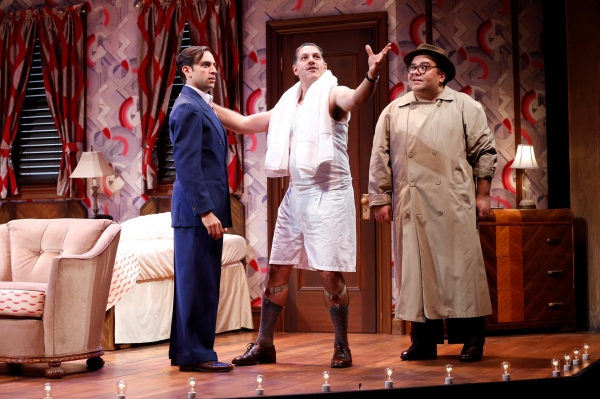 Photo Flash: First Look at David Beach and More in Westport Country Playhouse's ROOM SERVICE Image