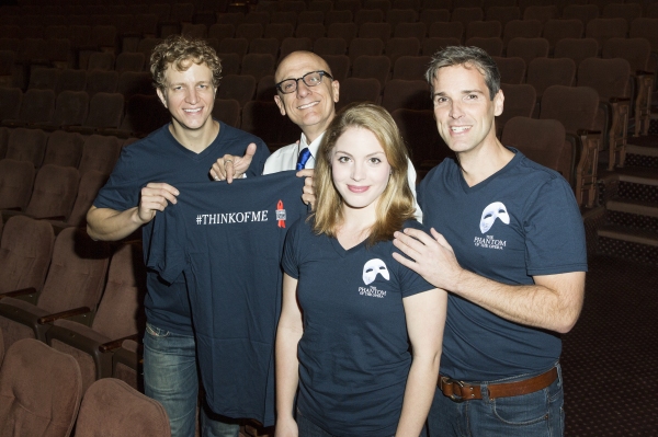 Exclusive Photo Coverage: THE PHANTOM OF THE OPERA  Supports BC/EFA with #Thinkofme Shirts Image