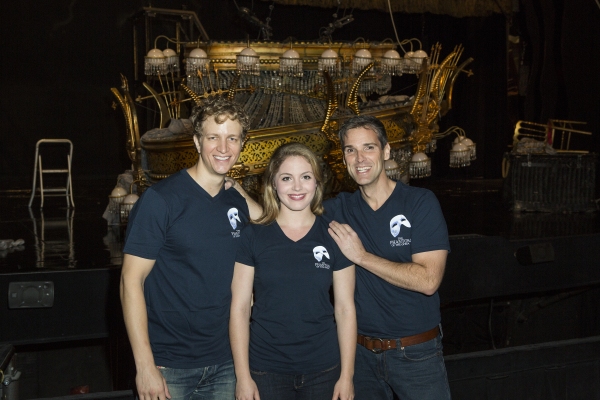 Exclusive Photo Coverage: THE PHANTOM OF THE OPERA  Supports BC/EFA with #Thinkofme Shirts Image